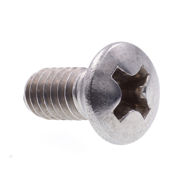 Prime-Line Machine Screw, Oval Head Phil Drive No. 8-32 X 3/8in 18-8 Stainless Steel 25PK 9010590 - main